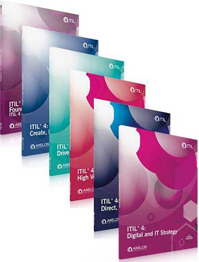 ITIL 4 core publications by TSO, Axelos from reseller TAYLLORCOX